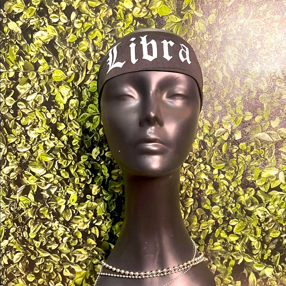 Libra Black Headband nwot